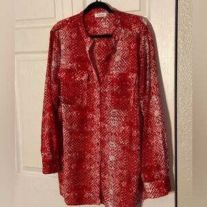 Calvin Klein snakeskin print